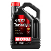 Купить запчасть MOTUL - 109462 Моторное масло 4100 Turbolight 10W-40 4л (100355) 109462
