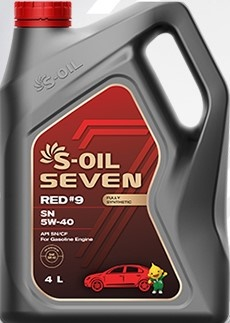 Купить запчасть S-OIL SEVEN - E107616 RED #9 SN 5W-40