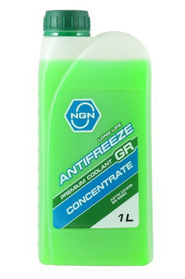 Купить запчасть NGN - V172485624 Антифриз, концентрат GR зеленый 1л Mono-ethylene-glycol base free of nitrate, amine, borate and phosphate 1:1 = -36 С, 2:3 = -25 С, 1:2 = -18 С