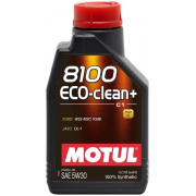 Купить запчасть MOTUL - 101580 8100 ECO-CLEAN+ 5W-30