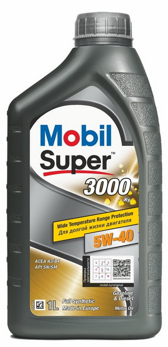 Купить запчасть MOBIL - 152567 Масло моторное синтетическое Super 3000 X1 5W-40 1л (150547) 152567