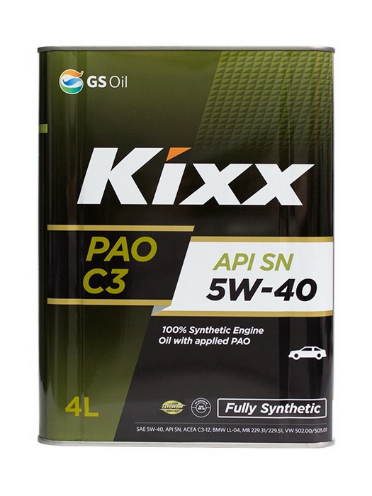 Купить запчасть KIXX - L209244TE1 Масло моторное Kixx PAO 5w-40 API SN/CF, ACEA C3 4л L209244TE1