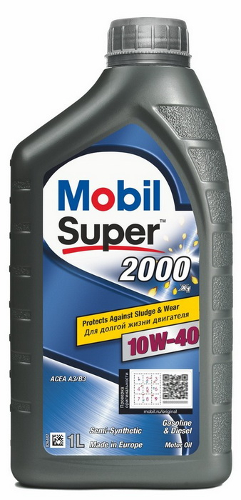 Купить запчасть MOBIL - 152569 Масло моторное MOBIL SUPER 2000 X1 10W-40 1л (150549, 152049, 150017,150562) 152569