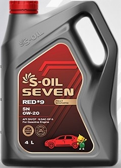 Купить запчасть S-OIL SEVEN - E107638 RED #9 SN 0W-20