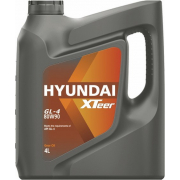 Купить запчасть HYUNDAI XTEER - 1041421 Трансмиссионное масло Xteer Gear Oil-4 80W-90 4л 1041421