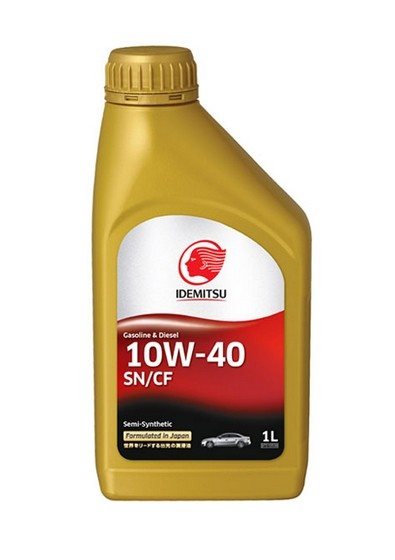 Купить запчасть IDEMITSU - 30015049-724 Моторное масло IDEMITSU SEMI-SYNTHETIC SN/CF 10W-40 1л (30015045-724) 30015049-724