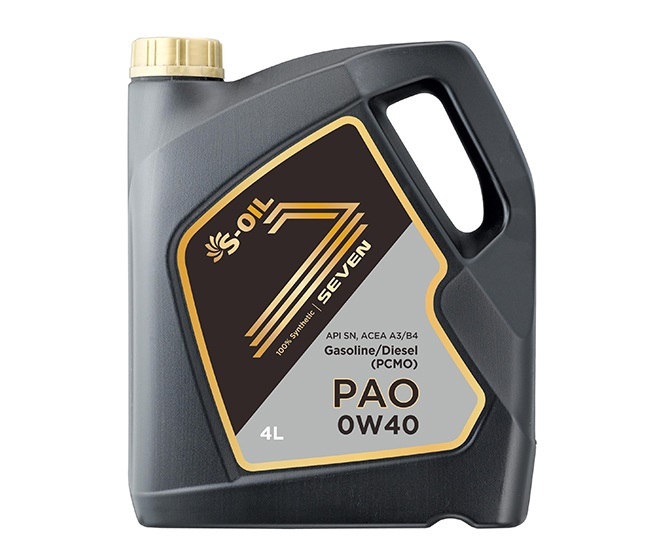 Купить запчасть S-OIL SEVEN - PAO0W4004 PAO 0W-40