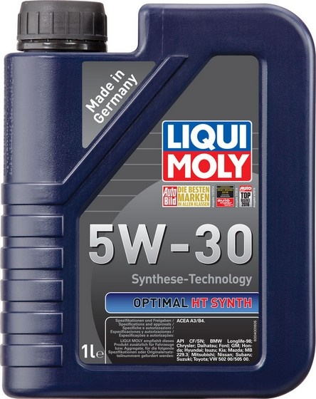 Купить запчасть LIQUI MOLY - 39000 НС-синт. мот.масло Optimal HT Synth 5W-30 A3/B4 (1л) 39000