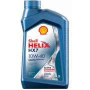 Купить запчасть SHELL - 550051574 Масло моторное полусинтетическое Helix HX7 10W-40 1л (550046365) 550051574