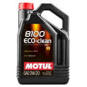 Купить запчасть MOTUL - 108862 8100 ECO-CLEAN 0W-20