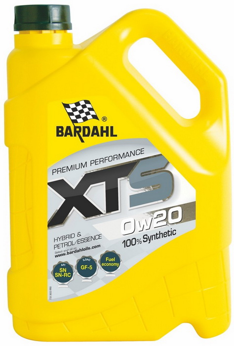 Купить запчасть BARDAHL - 36333 Масло моторное синтетическое BARDAHL XTS 0W-20 5л 36333