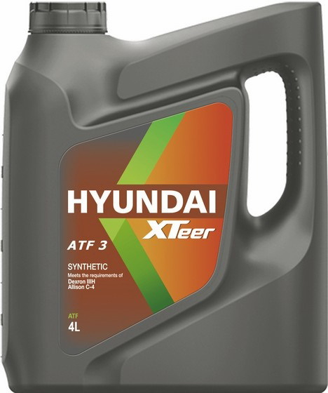 Купить запчасть HYUNDAI XTEER - 1041009 Трансмиссионное масло Xteer ATF 3 4л 1041009