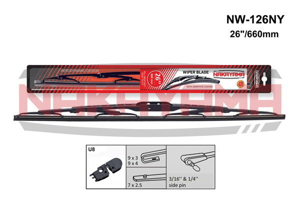 Купить запчасть NAKAYAMA - NW126NY Щетка стеклоочистителя каркасная