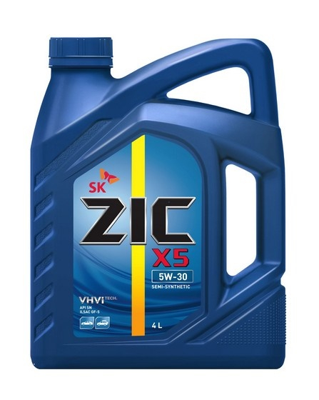 Купить запчасть ZIC - 162621 Масло моторное полусинтетическое ZIC X5 5W-30 4л 162621