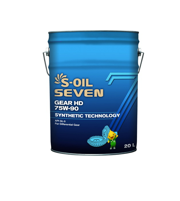 Купить запчасть S-OIL SEVEN - E107808 S-OIL 7 GEAR HD 75W-90