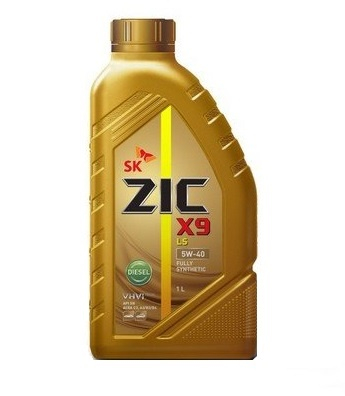 Купить запчасть ZIC - 132904 Масло моторное синтетическое ZIC X9 LS 5W-40 Diesel 1л 132904