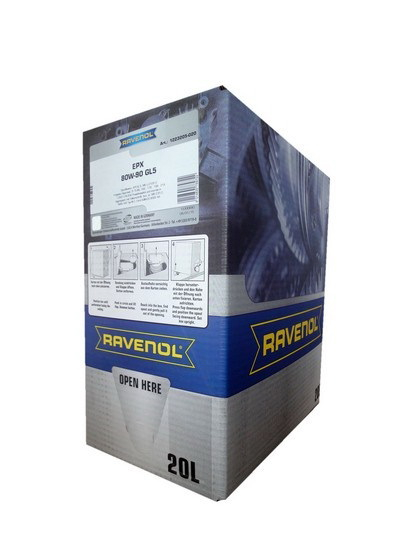 Купить запчасть RAVENOL - 4014835789722 RAVENOL GETRIEBEOL EPX SAE 80W-90 (ECOBOX)