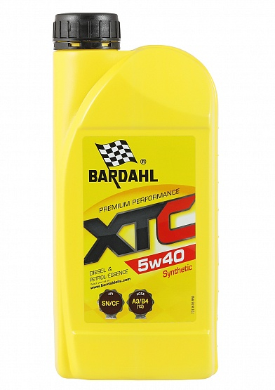 Купить запчасть BARDAHL - 36161 Масло моторное синтетическое BARDAHL XTC 5W-40 1л 36161