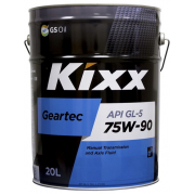 Купить запчасть KIXX - L2962P20E1 Масло трансмиссионное Kixx GEARTEC 75w-90 API GL-5 20л L2962P20E1