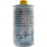 Купить запчасть VAG - B000750M3 Жидкость тормозная VAG DOT 4 BRAKE FLUID 1л B000750M3