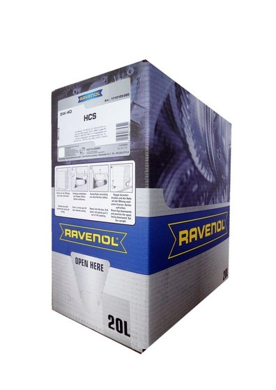Купить запчасть RAVENOL - 4014835774322 HCS SAE 5W-40 (ECOBOX)