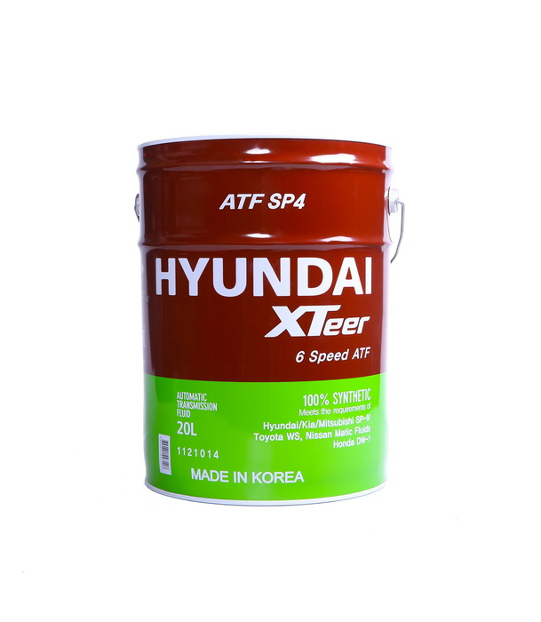 Купить запчасть HYUNDAI XTEER - 1121014 Трансмиссионное масло XTeer ATF SP4 20л 1121014