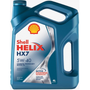 Купить запчасть SHELL - 550051497 Масло моторное полусинтетическое Helix HX7 5W-40 4л (550046366) 550051497