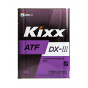 Купить запчасть KIXX - L250944TE1 Масло трансмиссионное Kixx ATF DX-III 4л (L2509440K1) L250944TE1