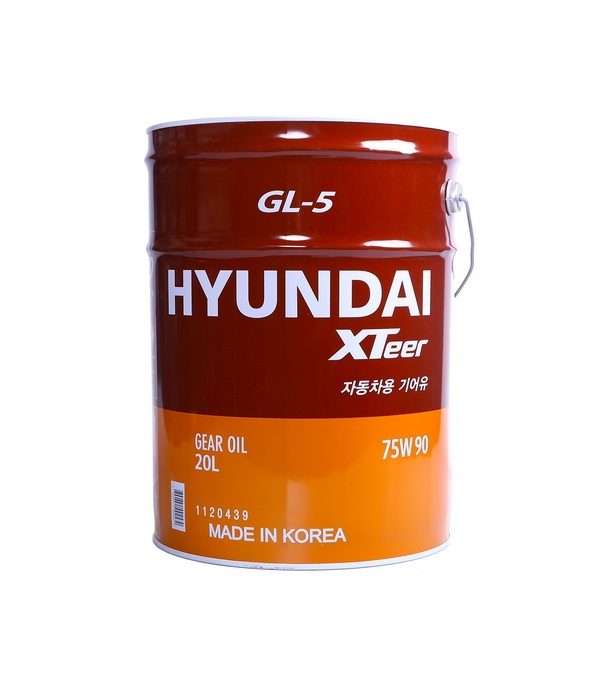 Купить запчасть HYUNDAI XTEER - 1120439 Трансмиссионное масло Xteer Gear Oil-5 75W-90 20л 1120439