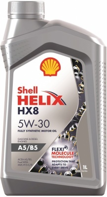 Купить запчасть SHELL - 550046778 Масло моторное синтетическое Helix HX8 A5/B5 5W-30 1л 550046778