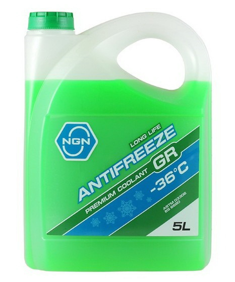 Купить запчасть NGN - V172485322 Антифриз, готовый раствор GR -36 зеленый 5л MERCEDES-BENZ VARIO Platform/Chassis 613 D, 614 D (668.321, 668.322, 668.323) 09.1996 - 12.2011 <=> MERCEDES-BENZ VARIO Platform/Chassis 612 D (668.321, 668.322, 668.323) 09.1996 - 12.2010