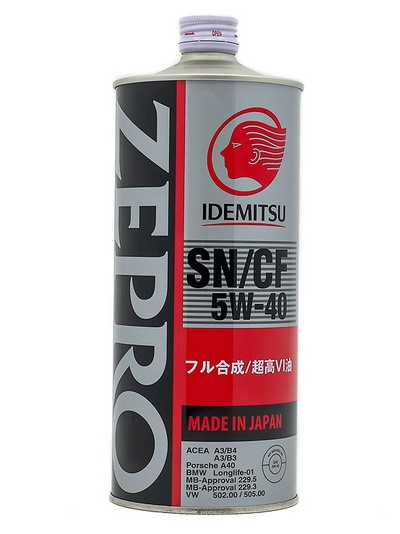 Купить запчасть IDEMITSU - 1849-001 Моторное масло IDEMITSU ZEPRO EURO SPEC 5W-40 SN/CF (1л) 1849-001