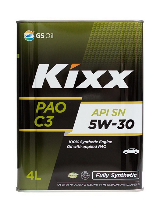 Купить запчасть KIXX - L209144TE1 Масло моторное Kixx PAO 5w-30 API SN/CF, ACEA C3, МВ 229.51 4л L209144TE1