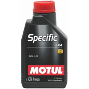 Купить запчасть MOTUL - 101272 SPECIFIC BMW LL-04 5W-40
