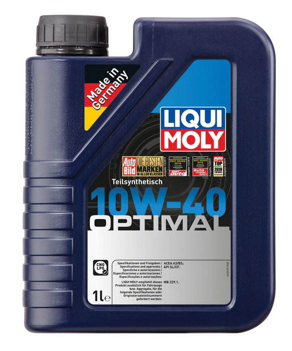 Купить запчасть LIQUI MOLY - 3929 П/с. мот.масло Optimal 10W-40 CF/SL A3/B3 (1л) 3929
