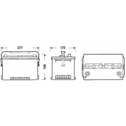 Купить запчасть EXIDE - EA681 Аккумулятор