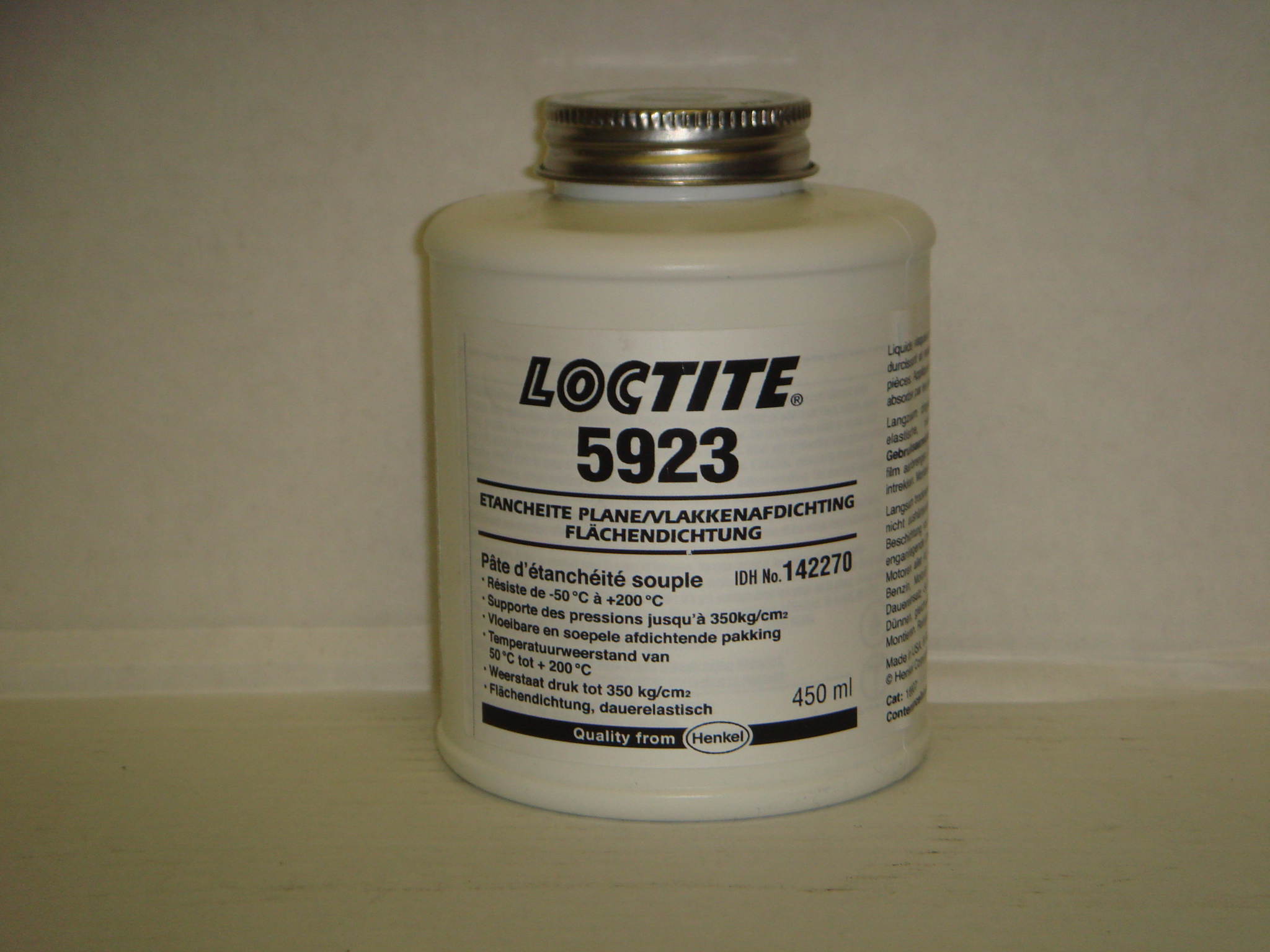Купить запчасть Loctite - 142270 Уплотнитель незастывающий кистевой (банка), 450 мл