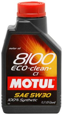 Купить запчасть MOTUL - 101545 8100 ECO-CLEAN 5W-30