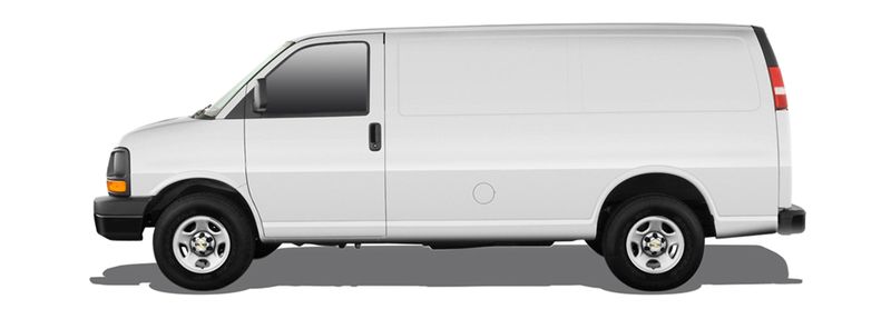 Изображение автомобиля CHEVROLET EXPRESS c бортовой платформой/ходовая часть