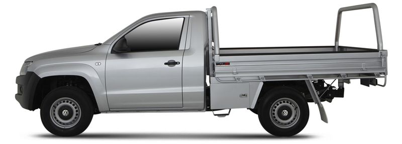Изображение автомобиля VOLKSWAGEN AMAROK c бортовой платформой/ходовая часть (S1B, S6B, S7B)